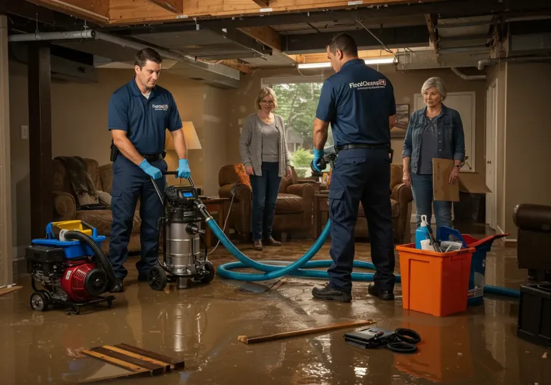 Basement Water Extraction and Removal Techniques process in Oakboro, NC